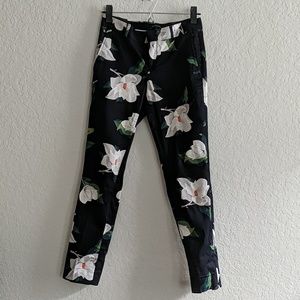 Banana Republic floral dress pant